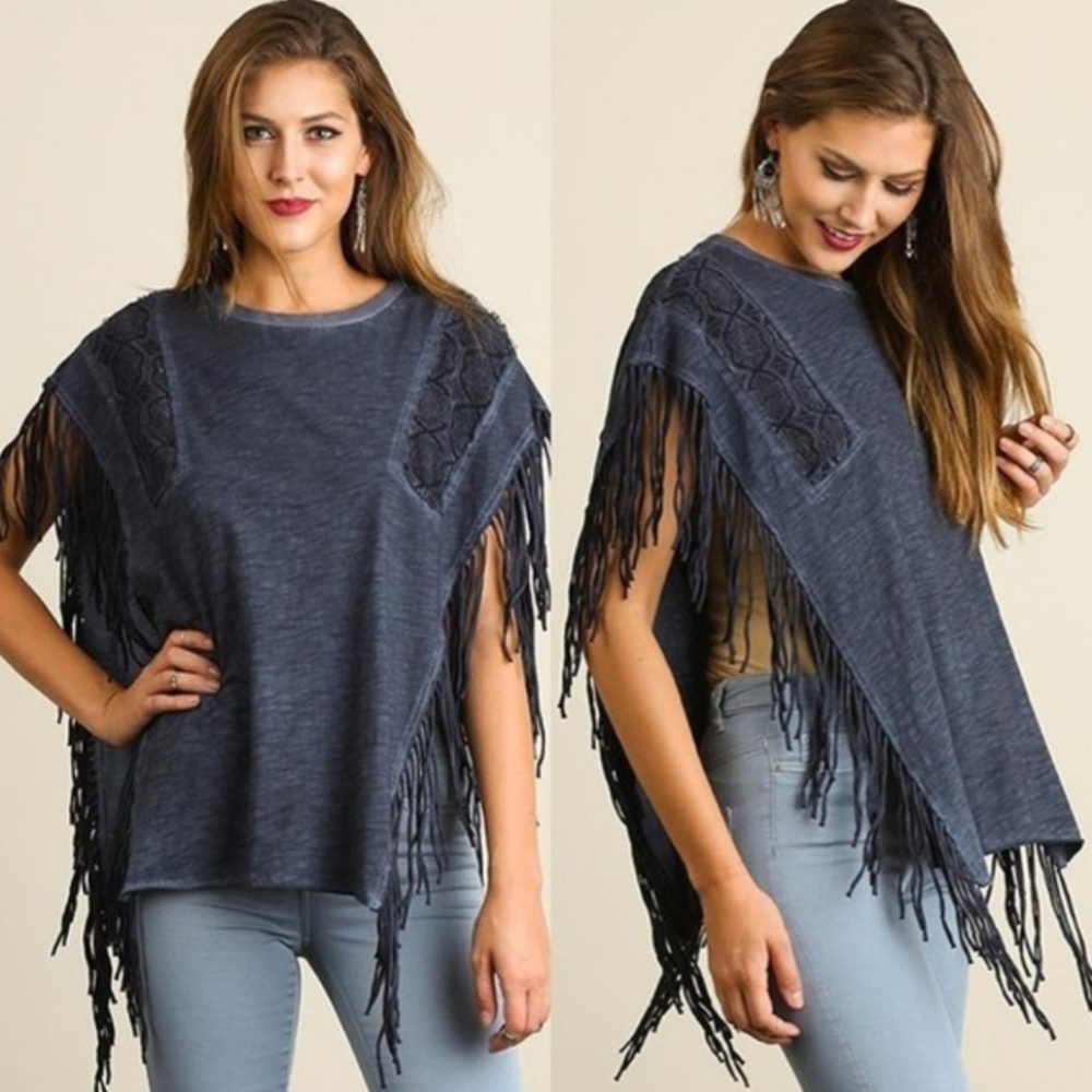 Fringe Poncho